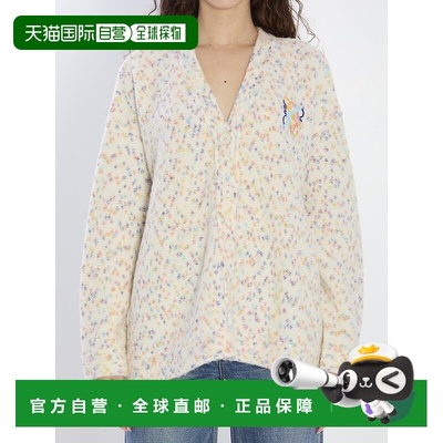 LOEWE 女士针织衫 S359Y16KA72016 AW2025白色长袖开衫