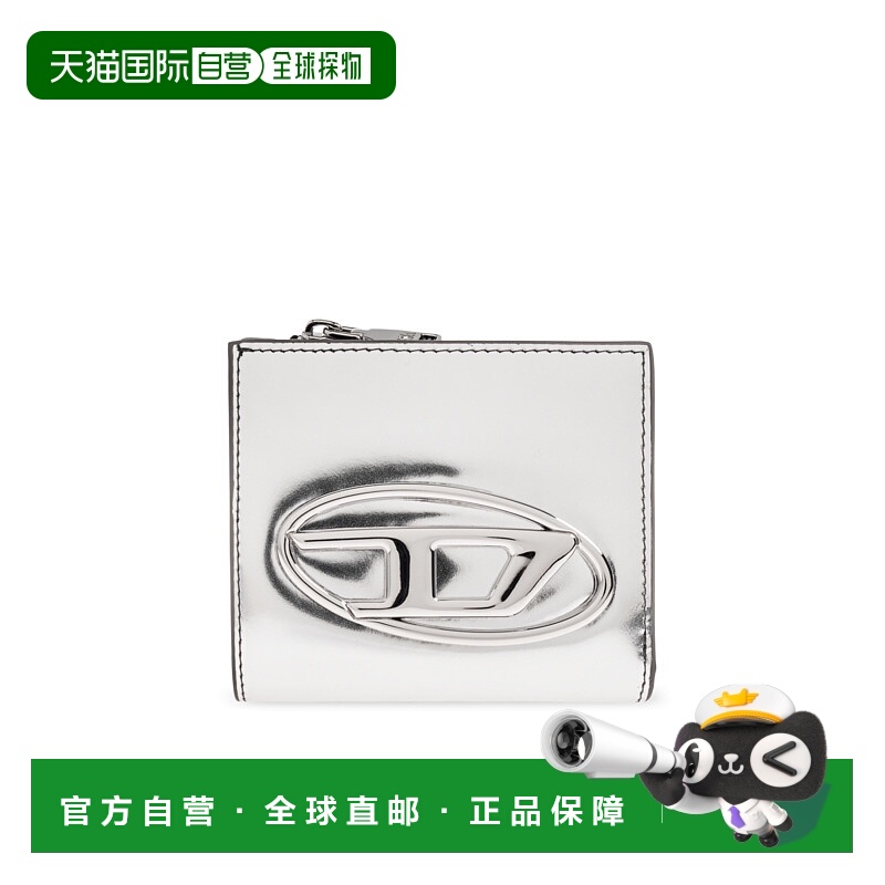 1h可退 DIESEL 女士卡包 1DR1DRBIFOLDZIPLX10387PS202H0535