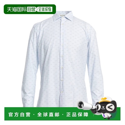 1h可退 潮奢 Etro 艾特罗 男士 条纹衬衫 blue蓝色 舒适时尚