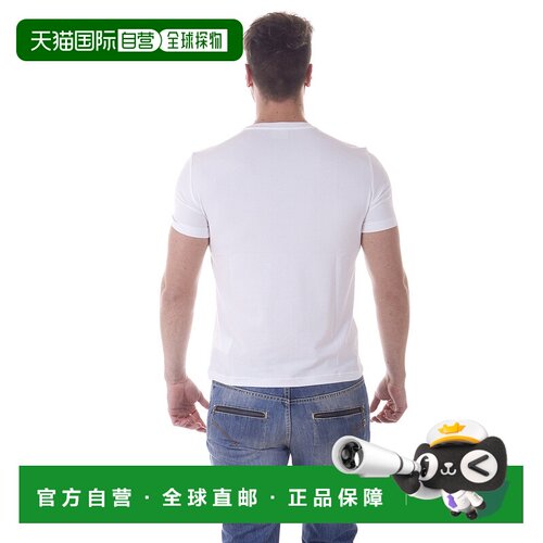 EA7 EMPORIO ARMANI 男士短袖T恤 3YPTF9PJ03ZWHITE阿玛尼