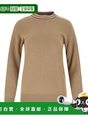BURBERRY 女士针织毛衣 80484291005 SS2024 棕色 Sweaters羊绒
