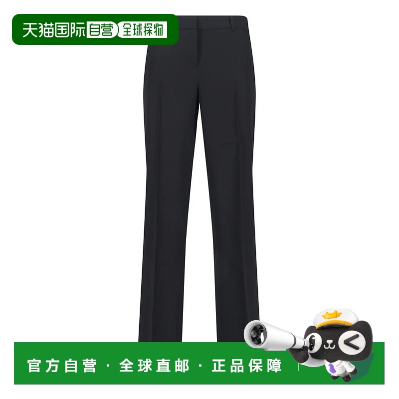 1h可退 OUR LEGACY 女士休闲裤 W4254HCCOARSEBLACKGABARDINE羊毛