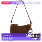 女士单肩包 Suede CCC37B4WBR COACH AW2025 棕色 Waverly Bag