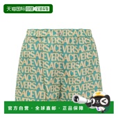 潮奢 ALLOVER versace 1h可退 范思哲 女士 真丝短裤 10112911A08