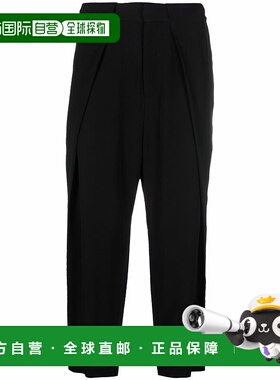 BALMAIN 男士休闲裤 XH1PN005VB000PA SS2022 黑色 BALMAIN PANTS