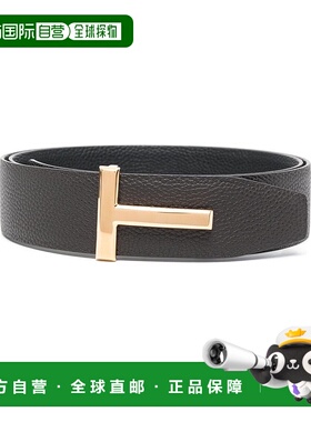 1h可退 TOM FORD 男士腰带 TB178LCL236G3BN06 CO 黑色 Soft grai