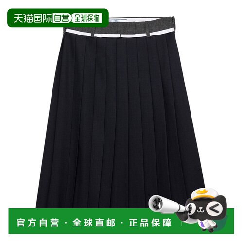 PRADA 女士半身裙 P161Z17N1SOOOF0008 SS2026 黑色长裙a字裙