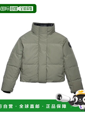 1h可退 奢淘 Canada Goose Grandview 黑标短款棉服 女 2266WB