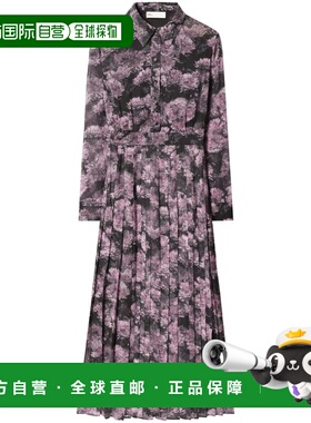 TORY BURCH 女士连衣裙 165295254 AW2025 黑色 Multicolor silk