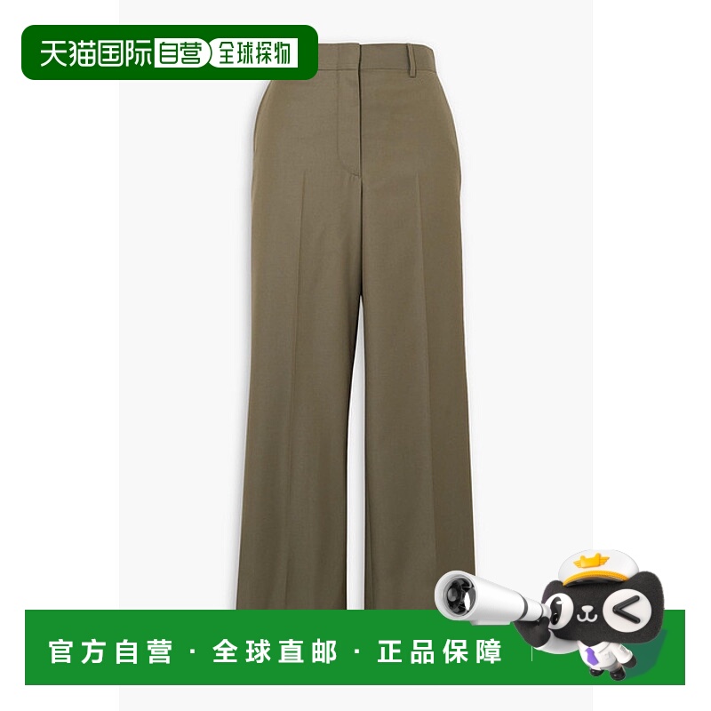 1h可退 潮奢 Brioni 布里奥尼 女士 罗纹羊毛直筒裤 RP2X0LO2A2M