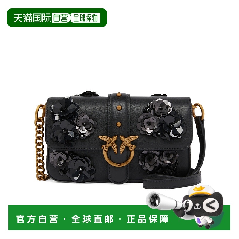 1h可退 PINKO 女士单肩包 105353A2WGZ99Q AW2025 黑色