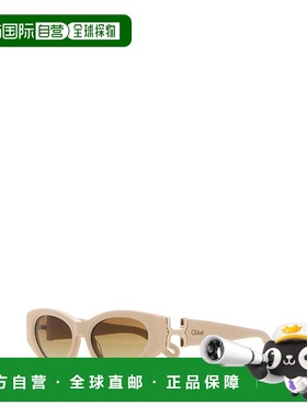 CHLOÉ 女士太阳镜 CH0259S00452 AW2025 粉红色 Chloe Sunglasses