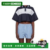 方块短款 WE11DONE polo SS2025 花色 女士休闲套装 WDBL125132WNV