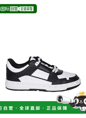 VALENTINO 男士运动鞋 4Y2S0H43RDG0NI CO 黑色 FREEDOTS 低帮休