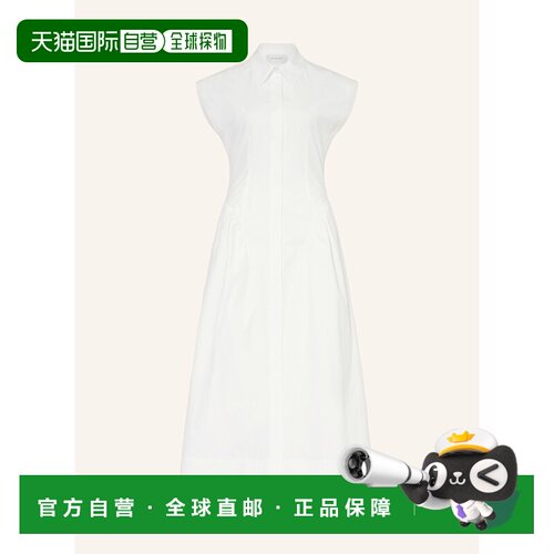 SPORTMAX 女士连衣裙 100169795211000 CO 白色 Shirt dress FABI