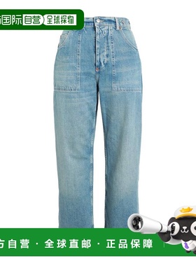 潮奢 Topshop 女士 牛仔长裤 blue蓝色 舒适时尚