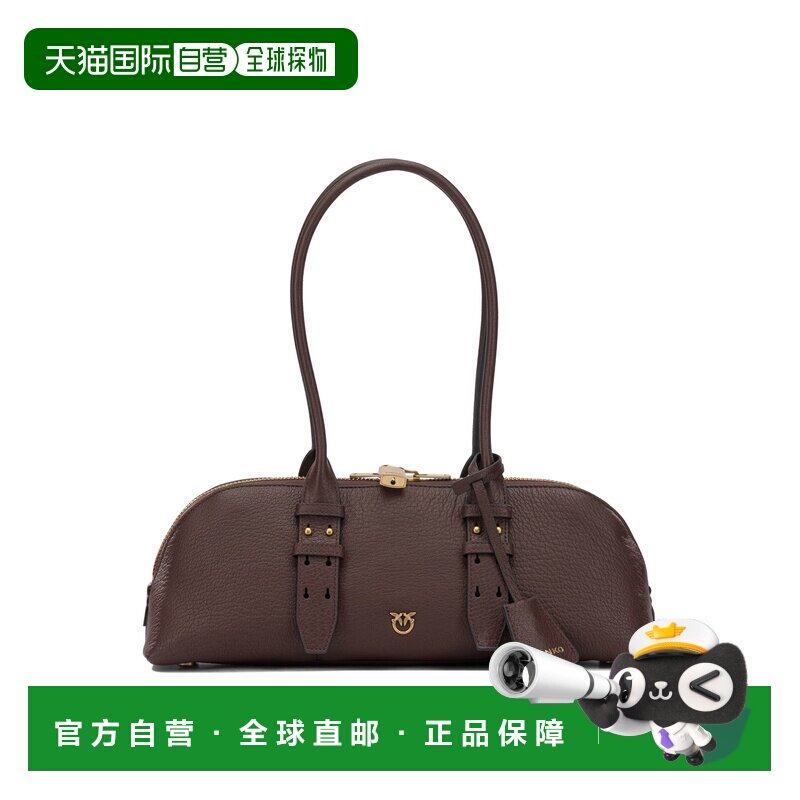 PINKO 女士手拿包 106169A3CXL88Q AW2026 棕色 Escape Bag Horiz图片