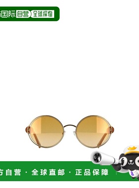 CHLOÉ 女士眼镜 CE167S889A AW2022 黄色 圆形框太阳镜