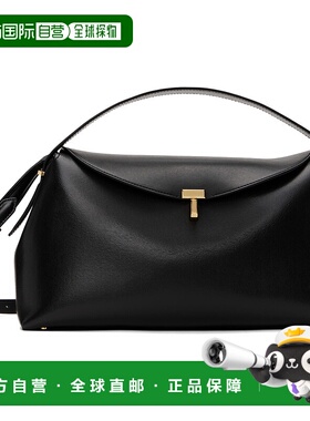 1h可退 潮奢 TOTÊME 女士 黑色 T-Lock 手提包 234WLGBG417LE0025