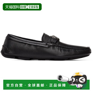 1h可退 潮奢 armani 阿玛尼 男士 黑色 Driving 乐福鞋 X2B123XF2