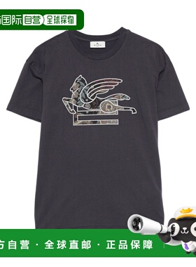 ETRO 男童T恤 GX8P01Z2904667 AW2025 黑色