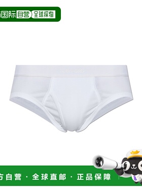1h可退 TOM FORD 男士内裤 T4LC120400100 AW2025 白色 Briefs wi