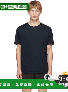 1h可退 潮奢 POST ARCHIVE FACTION 男士 黑色 On 联名 Running T