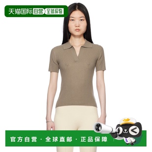 女士 灰褐色 KNJP22针织衫 潮奢 衫 Arch4 Polo 1h可退 Jennifer