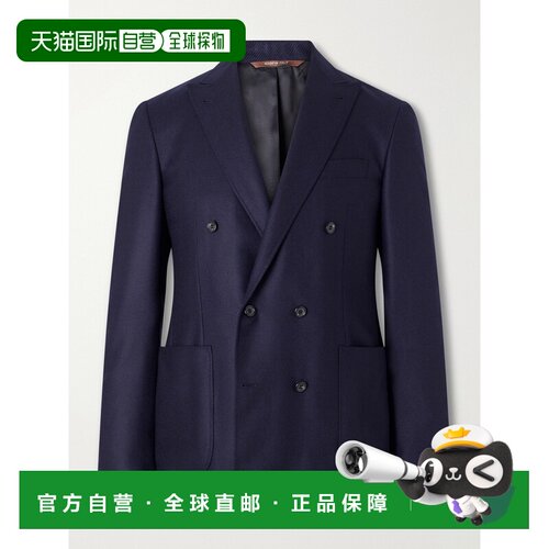 Canali康钠丽Kei男士西装外套 【付后1h可退】
