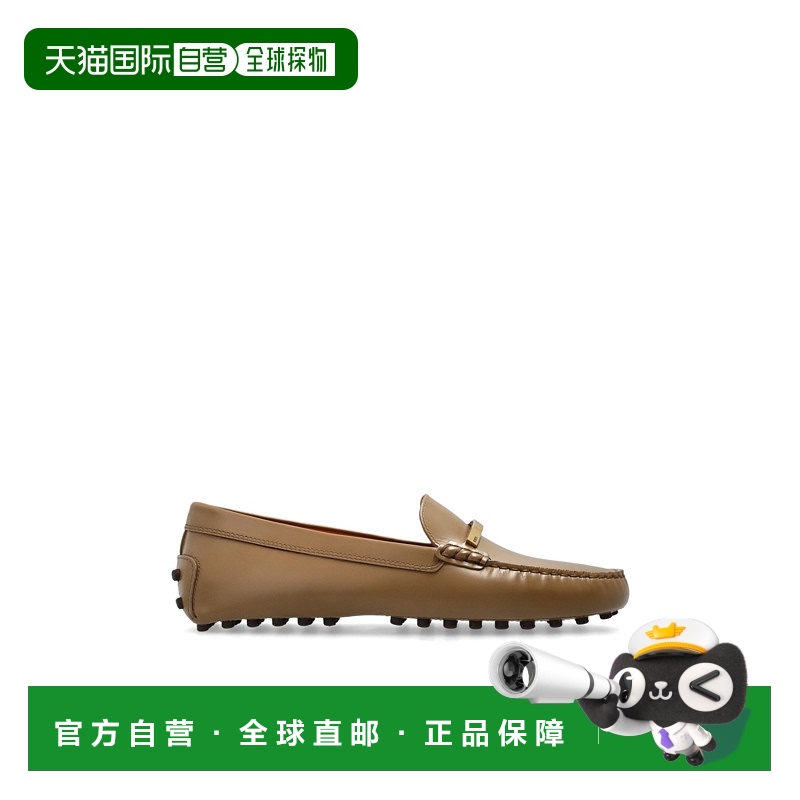 1h可退 TOD'S 女士芭蕾乐福鞋 XXW22L0IT90U180C806 CO 棕色 Leat