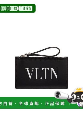 1h可退 奢淘 Valentino 黑色VLTN 钱包 男 YP0540LVN