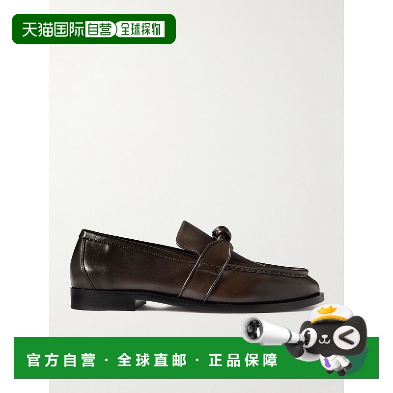 1h可退 潮奢 Bottega Veneta 葆蝶家 男士 Astaire 打结装饰皮质
