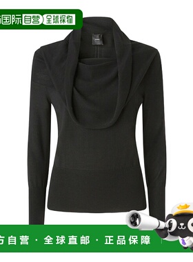 PINKO 女士外套 105416A2PUZ99 AW2025 黑色 LAMPEDUSA 毛衣