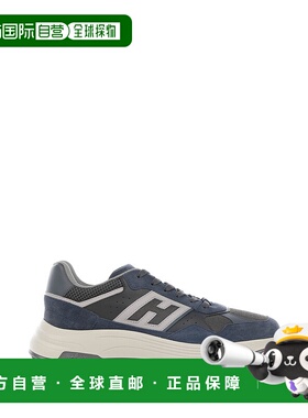 HOGAN 男士运动鞋 HXM5630FK70P5A589K CO 蓝色休闲鞋