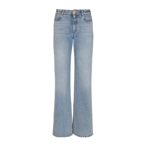 1h可退 香港直邮BALMAIN 女士牛仔裤 FF0MI051DF976AW AW2025 蓝