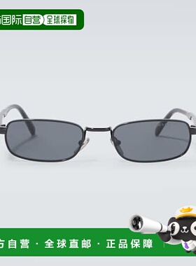 1h可退 潮奢 Prada 普拉达 男士 矩形太阳眼镜 black黑色 舒适时