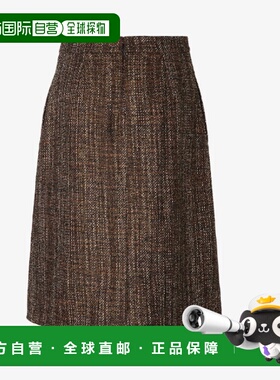 1h可退 FENDI 女士半身裙 FQ7702AYN5F1T6K AW2025 棕色