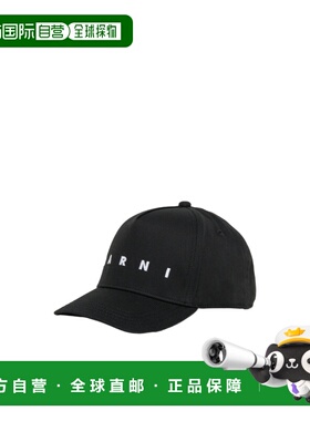 MARNI 男童帽子 M01630M00J20MC13 SS2026 黑色 CAP