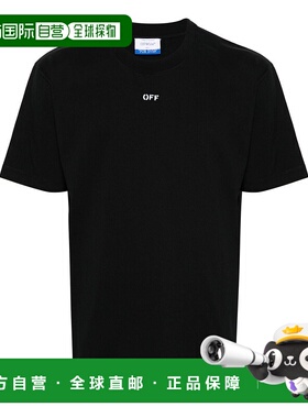 OFF-WHITE 男士T恤 OMAA027C99JER0171001 男装花色CO短袖