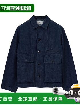 LEMAIRE 男士外套 OW1198LD1056BL760 AW2025 蓝色