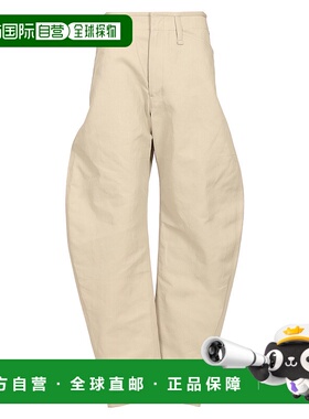 LEMAIRE 女士休闲裤 PA1184LF1350BG200 AW2025白色阔腿裤