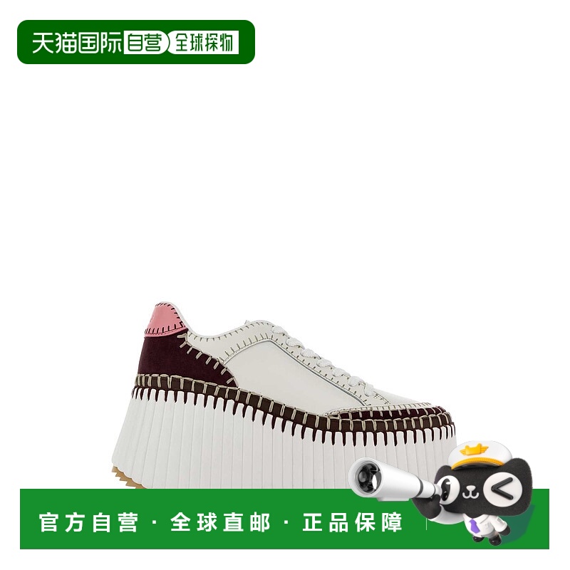 1h可退 CHLOÉ 女士休闲鞋 CHC24U02IBD6BG SS2026 白色 `Nama` sp