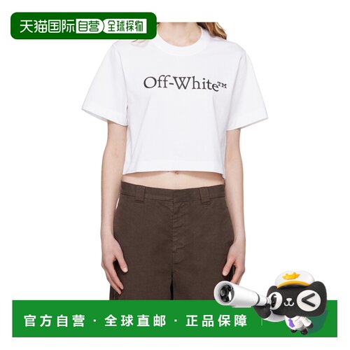 OFF-WHITE 女士T恤 2AA090C99JER005W102 SS2026