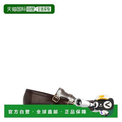 1h可退 潮奢 Marni 玛尼 女士 裝飾扣細節樂福鞋 MOMS006002PS679