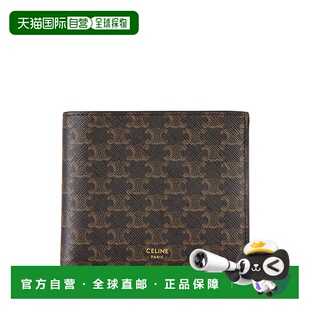 10C872BQB38NO SS2026 WALLET 男士 WIT FOLD 钱包 CELINE 黑色