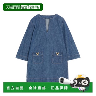 VALENTINO 女士连衣裙 BDA03B9YA558 SS2026 蓝色