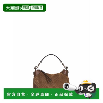 GUCCI 女士斜挎包 855252AAEE72118 SS2026 浅棕色 Brown suede h