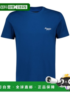 GIVENCHY 男士T恤 BM716G3YM8490 SS2024 蓝色 短袖T恤