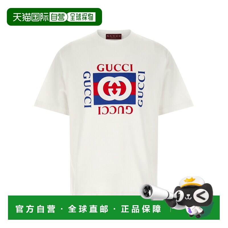 GUCCI 男士T恤 784361XJGKA9074 CO 白色