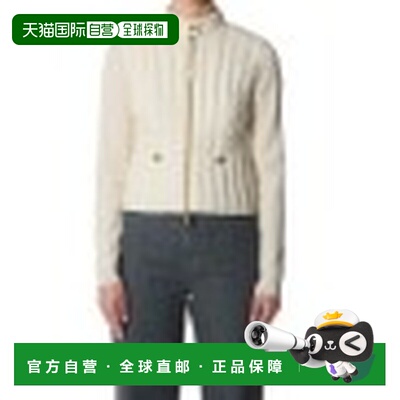 MONCLER 女士针织衫 939B00027M1131030 SS2026 米白色